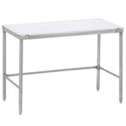 Poly Top Work Tables with Open Base
