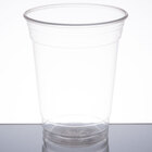 Fabri-Kal NC16S Nexclear 16 / 18 oz. Clear Customizable Squat Plastic Cup - 1000/Case