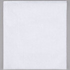 10 inch x 12 inch White 1/4 Fold Luncheon Napkin   - 6000/Case