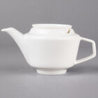 Villeroy &amp; Boch 16-4004-0220 Affinity 13.5 oz. White Porcelain Coffeepot with Cover - 6/Case