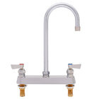 Deck Mount Faucets with Gooseneck Nozzles