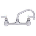 Wall Mount Faucets with Swing Nozzles