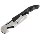 Franmara 5400-01 Duo-Lever Customizable Waiter's Corkscrew with Black Enamel Handle