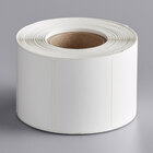 Cardinal Detecto 6600-3004 2 5/16" x 1 5/8" Blank White Thermal Label Roll, 700 Labels/Roll