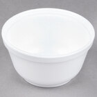 Dart 8B20 8 oz. Insulated White Foam Bowl - 50/Pack