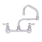 Wall-Mount Faucets with Double-Jointed Nozzles