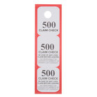 Coat Check Tickets and Coat Check Tags