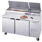 Commercial Pizza Preparation Refrigerators