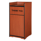 Decorative Indoor Trash Can Enclosures and Covers