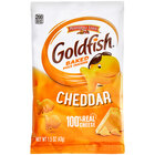 Pepperidge Farm Goldfish Cheddar Crackers 1.5 oz. Bag - 72/Case