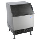 Manitowoc UYF0240A NEO 26" Air Cooled Undercounter Half Dice Cube Ice Machine with 90 lb. Bin - 115V, 219 lb.