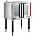 Cooking Performance Group FEC-100-D Single Deck Standard Depth Full Size Electric Convection Oven - 240V, 1 Phase, 11 kW