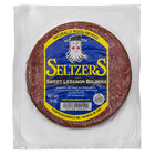 Seltzer's Lebanon Bologna 12 oz. Pack Sliced Sweet Bologna - 16/Case