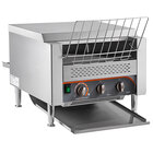 AvaToast T3600D Commercial 14 1/2" Wide Conveyor Toaster with 3" Opening - 240V, 3600W, 1200 Slices per Hour