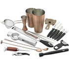 Barfly M37102ACP Deluxe 19-Piece Antique Copper-Plated Cocktail Kit