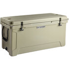 CaterGator CG100TAN Tan 100 Qt. Rotomolded Extreme Outdoor Cooler / Ice Chest