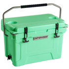 CaterGator CG20SF Seafoam 20 Qt. Rotomolded Extreme Outdoor Cooler / Ice Chest