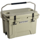 CaterGator CG20TAN Tan 20 Qt. Rotomolded Extreme Outdoor Cooler / Ice Chest