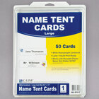 Tabletop Tents and Cards