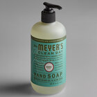 Mrs. Meyer's Clean Day 651344 12.5 oz. Basil Scented Hand Soap with Pump - 6/Case