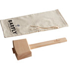 Barfly 13 1/2" Wood Ice Mallet with Lewis Canvas Bag