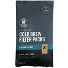 Crown Beverages Cold Brew Filter Pack Bags 1 Gallon - 12/Case