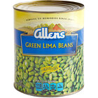 Allens #10 Can Lima Beans - 6/Case