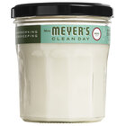 Mrs. Meyer's Clean Day 651389 7.2 oz. Basil Scented Wax Candle - 6/Case