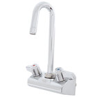 Wall-Mount Faucets with Gooseneck Nozzles