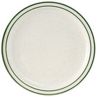 Emerald Narrow Rim Green Speckle China Dinnerware