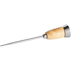 American Metalcraft IC80 8 5/8" Steel Ice Pick with Wooden Handle and Ice Breaker