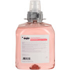 GOJO&#174; 5161-04 FMX Luxury 1250 mL Cranberry Foaming Hand Soap - 4/Case