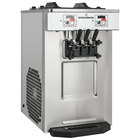 Spaceman 6235-C Soft Serve Countertop Ice Cream Machine with 2 Hoppers and 3 Dispensers - 208-230V