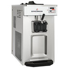 Spaceman 6236A-C Countertop Soft Serve Ice Cream Machine with Pressurized Air Pump, 1 Hopper, and 1 Dispenser - 208-230V
