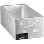 ServIt FW150 12" x 20" Full Size Electric Countertop Food Cooker / Warmer with Digital Controls - 120V, 1500W