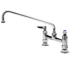 Deck Mount Faucets with Swing Nozzles