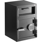 360 Office Furniture 14" x 14" x 20" Black Steel Depository Safe with Electronic Keypad Lock