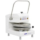 DoughXpress D-TXM-2-18-WH 18" Dual-Heat Manual Heavy Duty Pizza / Tortilla Press - 240V, 3100W