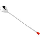 Choice 11" Bar Spoon with Red Knob