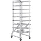 Steelton CRK162KDM Full Size Mobile Aluminum Can Rack for #10 and #5 Cans - Knocked Down