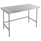 Stainless Steel Open Base Work Tables