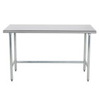 Stainless Steel Open Base Work Tables
