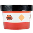 Choice 12 oz. Double-Wall Poly Paper Soup / Hot Food Cup with Vented Paper Lid   - 250/Case