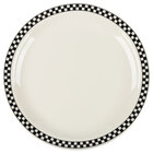 Black Checkers China Dinnerware