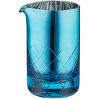 Barfly M37177BL 17 oz. Blue Stirring / Mixing Glass