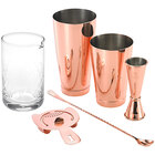 Barfly M37131CP 5-Piece Copper Cocktail Mixing Kit