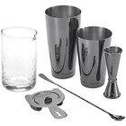 Barfly M37131BK 5-Piece Black Cocktail Mixing Kit