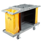 Rubbermaid FG9T7200BLA High Capacity Janitor Cart