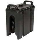 Cambro 250LCD110 Camtainers® 2.5 Gallon Black Insulated Beverage Dispenser