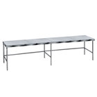 Poly Top Work Tables with Open Base